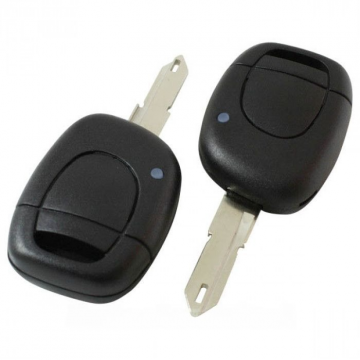 1Renault -boîtier de clé à bouton - embout de lame de clé avec ouverture Image