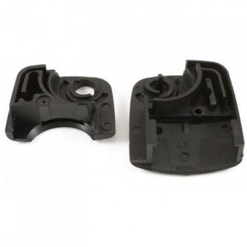 Volkswagen clé pliante à 2 boutons - lame de clé droite avec côté cranté (anciens modèles) Image