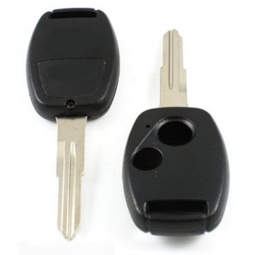 Boîtier de clé Honda à 2 boutons - point de lame de clé avec encoche Image