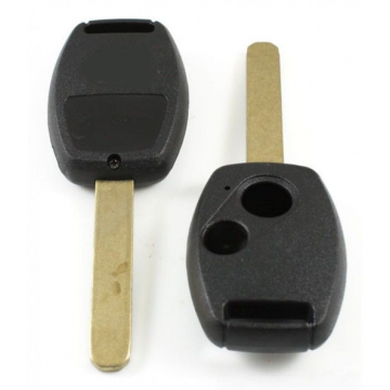 Boîtier de clé Honda à 2 boutons - lame de clé droite (espace pour transpondeur) Image
