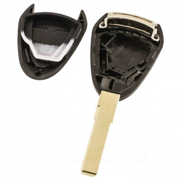 1Boîtier de clé Porsche à 2 boutons - lame de clé droite (modèle ) Image