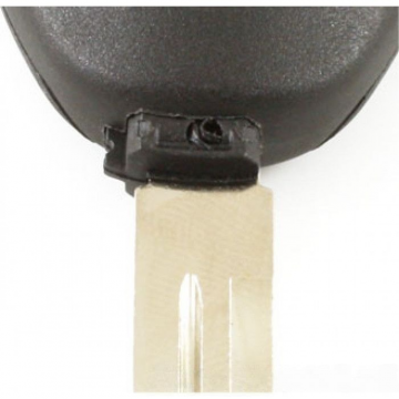 Mini boîtier de clé à 2 boutons - lame de clé avec pointe Image