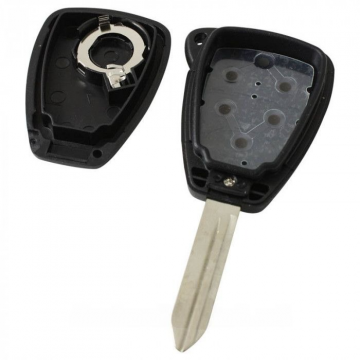 Boîtier de clé Jeep à 3 boutons - embout de lame de clé Image