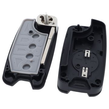 Jeep Clé pliante à 4 boutons - lame de clé droite Image
