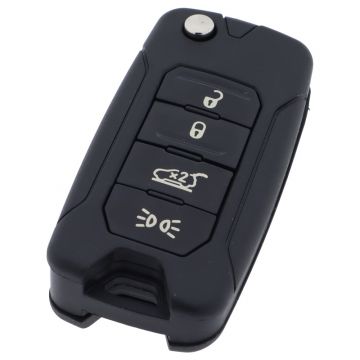Jeep Clé pliante à 4 boutons - lame de clé droite Image