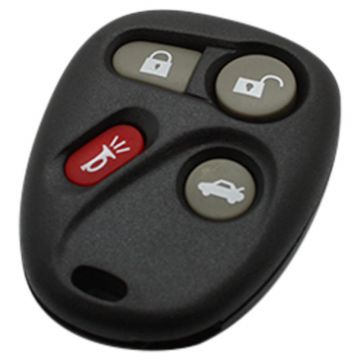 Télécommande Cadillac à 3 boutons avec bouton panique - batterie sur puce