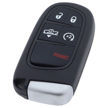 Clé intelligente Chrysler à 4 boutons avec bouton de panique avec électronique - PCF7945M - GQ4 54T