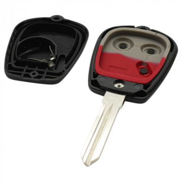 SsangYong 3-button key housing - key blade tip Image
