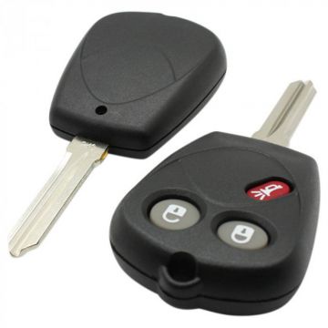 SsangYong 3-button key housing - key blade tip Image