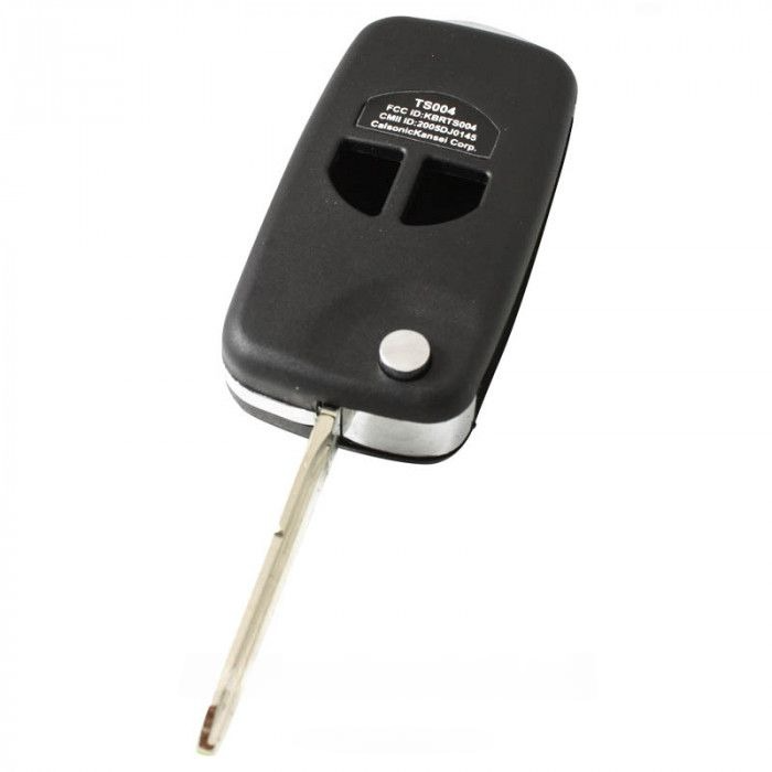 Clé pliante Suzuki à 2 boutons - point de lame de la clé (kit de conversion) main product photo