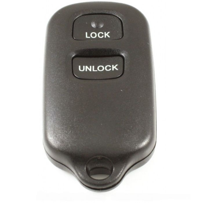 Télécommande Toyota à 2 boutons avec bouton panique carré main product photo