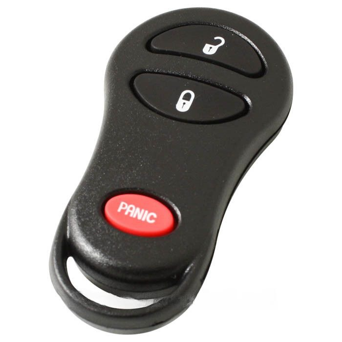 Télécommande Chrysler à 2 boutons avec bouton de panique main product photo