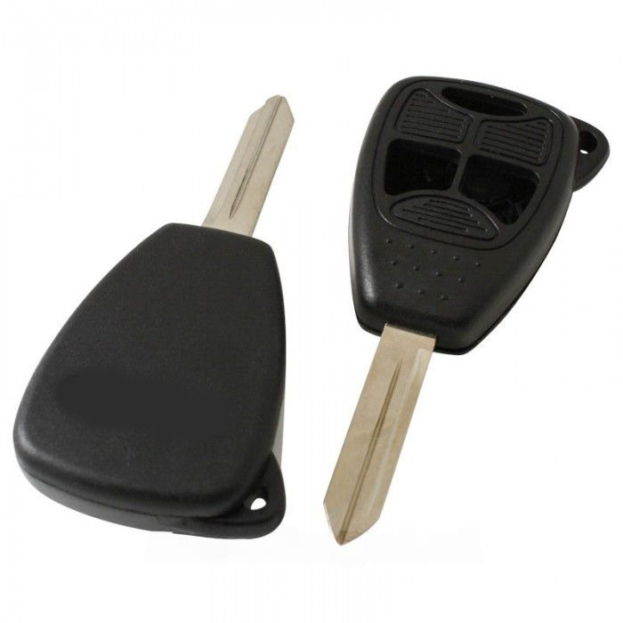 Chrysler 3-knops sleutelbehuizing - sleutelbaard punt (model 1)