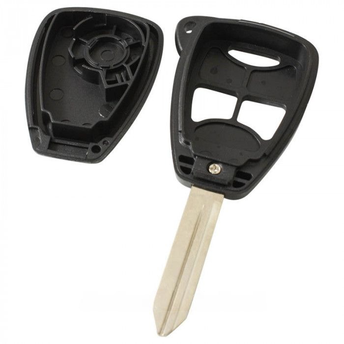 Chrysler 3-knops sleutelbehuizing - sleutelbaard punt (model 1)