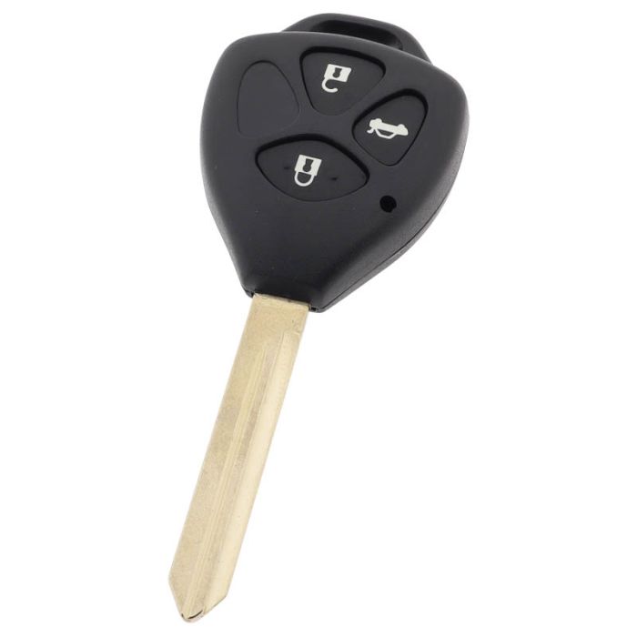 Boîtier de clé à 3 boutons Toyota - lame de clé  main product photo