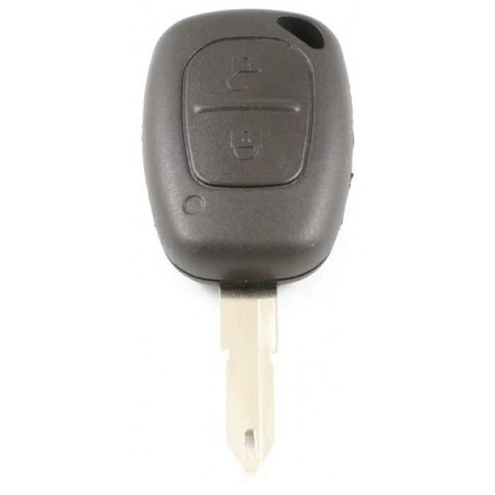 Boîtier de clé Opel à 2 boutons - point de lame de clé avec ouverture main product photo