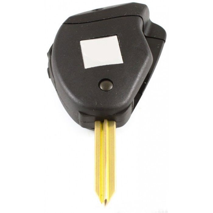 Clé pliante Citroën à 2 boutons - lame de clé en forme de croix main product photo