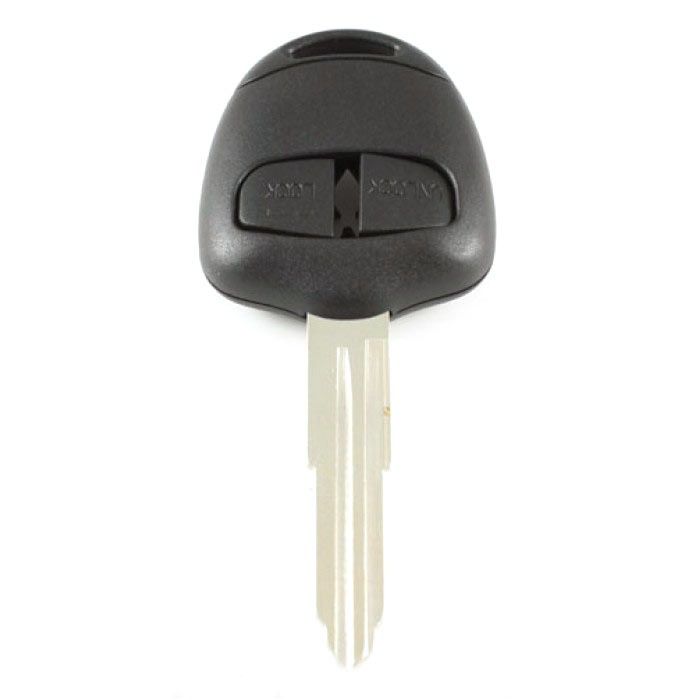 Mitsubishi 2-button key housing - key blade point with notch left main product photo