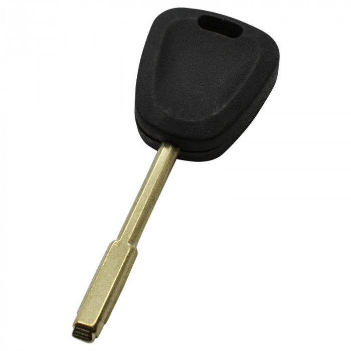 Clé de contact Jaguar avec espace pour transpondeur - lame de clé ronde main product photo