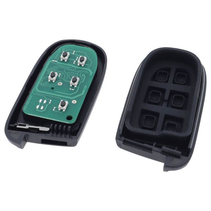 Clé intelligente Chrysler à 4 boutons avec bouton de panique avec électronique - PCF7945M - Hitag AES - GQ4 54T
