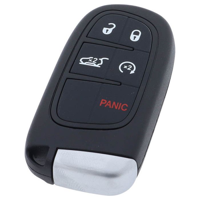 Jeep Clé intelligente à 4 boutons avec bouton de panique avec électronique - PCF7945M - Hitag AES - GQ4 54T main product photo