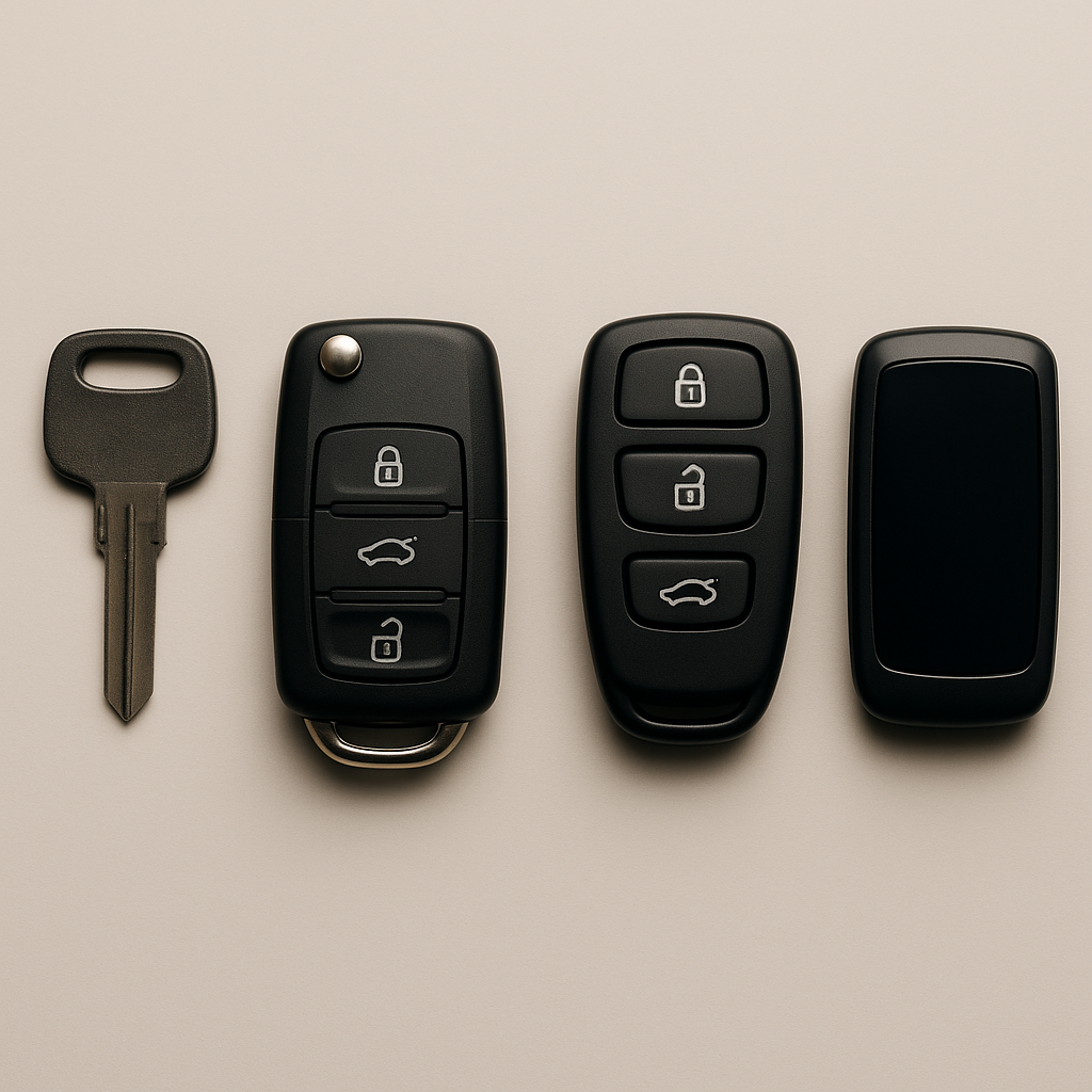 L'évolution des clés de voiture : du fer à repasser au gadget high-tech