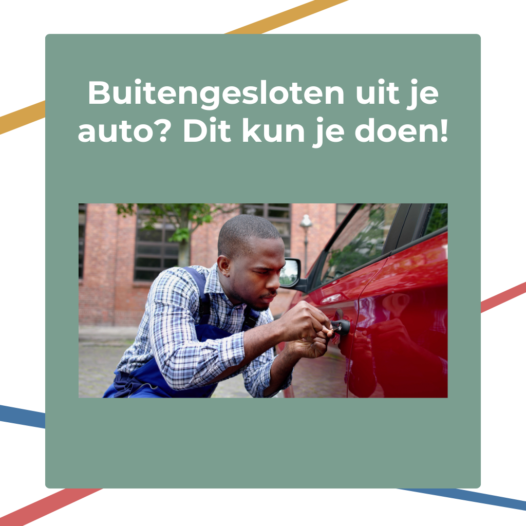 Buitengesloten uit je auto? Dit kun je doen!
